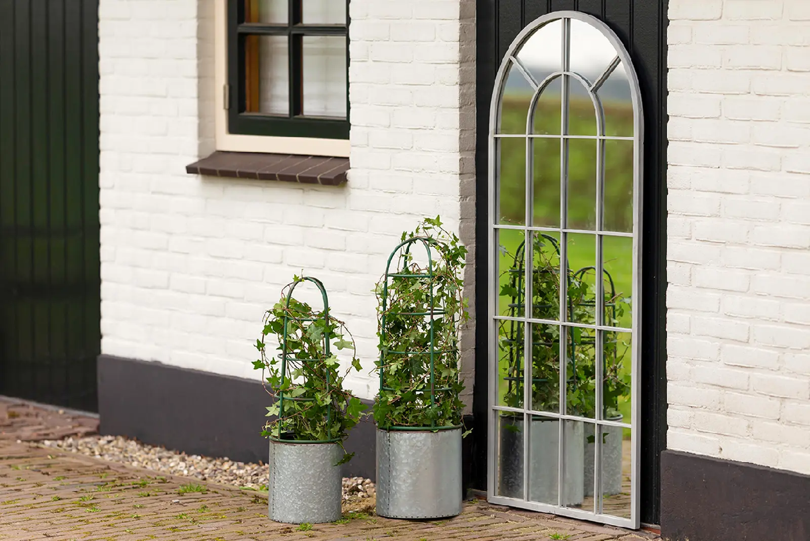 Květináč s podporou, výška: 68 a 78 cm, set 2ks (DOPRODEJ)|Esschert Design