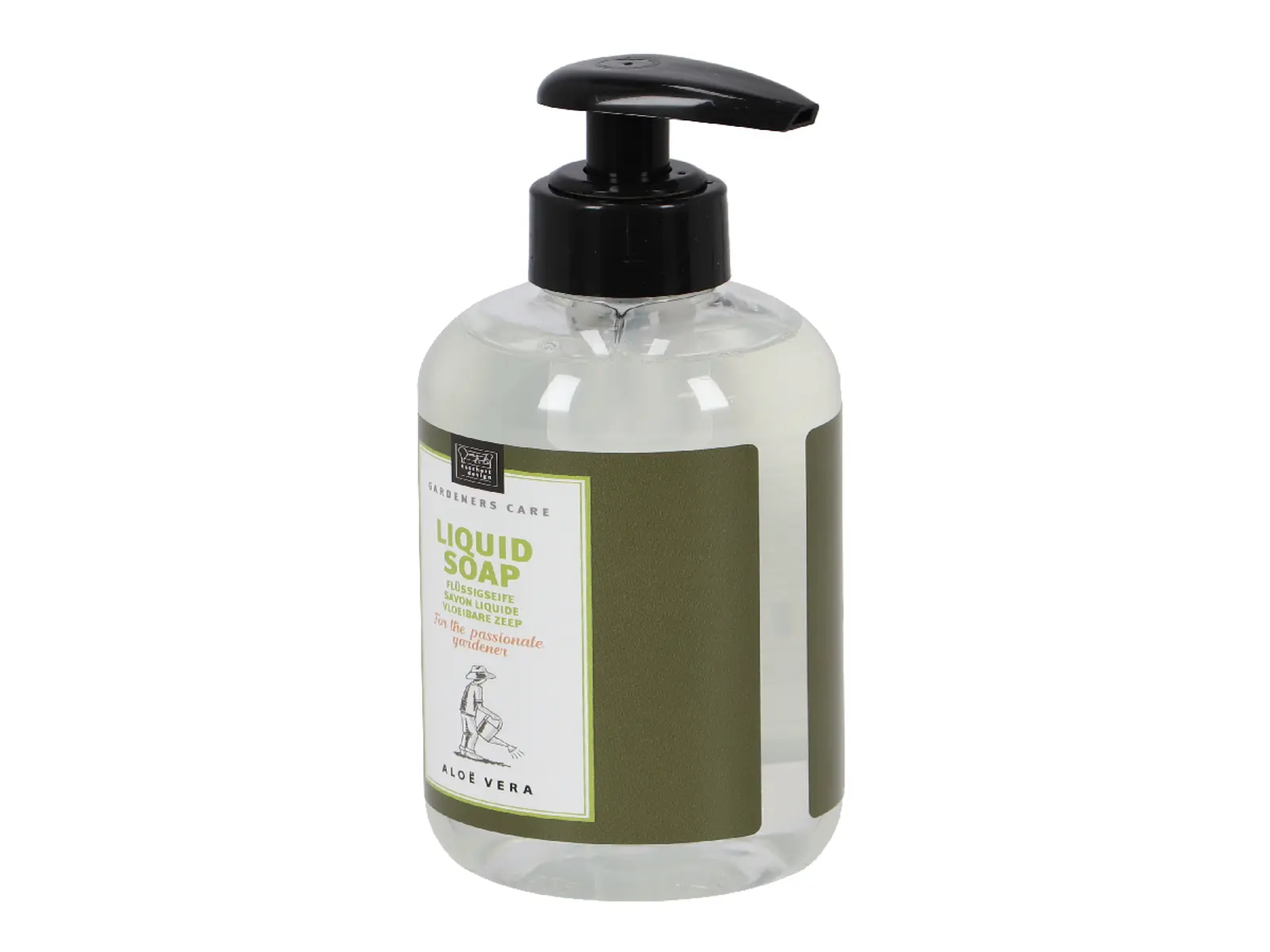 Mýdlo s pumpičkou GARDNERS, s Aloe Vera, 250ml, BIO|Esschert Design