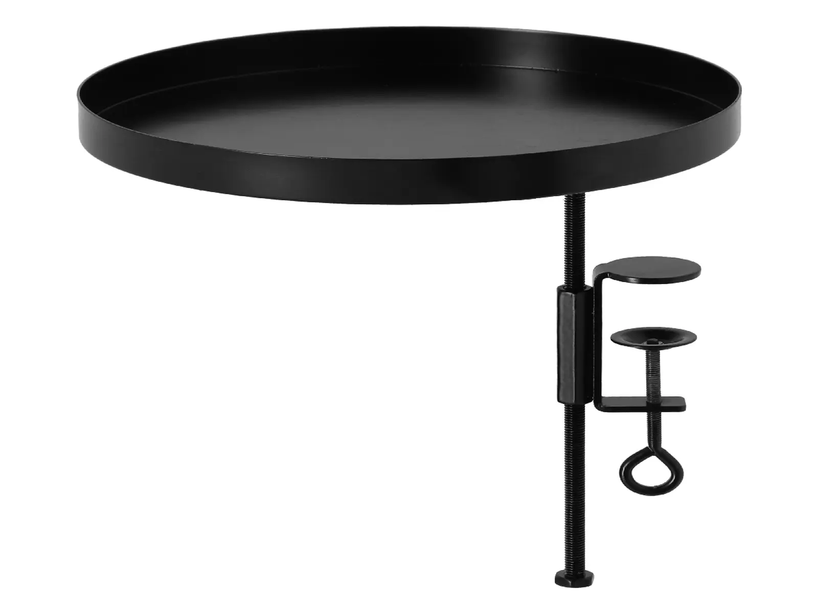 Stojan na parapet WINDOW DRESSING, na květiny, nastavitelný, černá/bílá, pr.24cm (balení obsahuje 2 kusy!)|Esschert Design