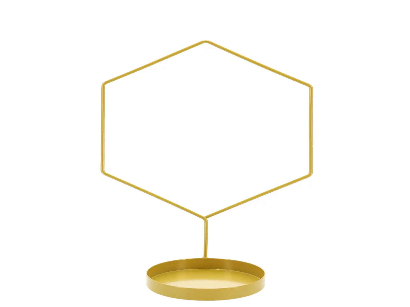 Podpora pro květiny GEOMETRIC s miskou, 39-49cm, (balení obsahuje 8 kusů!)|Esschert Design