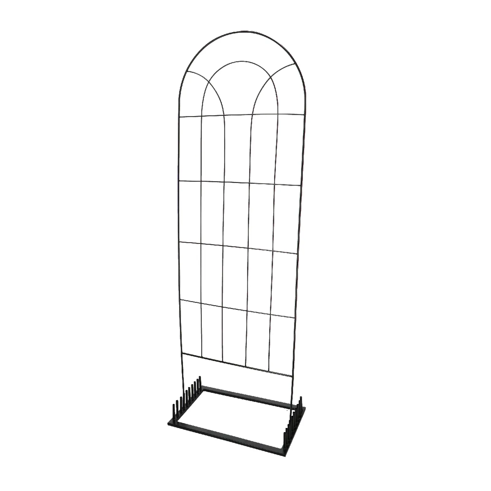 Podpora ke květinám CLASSIC, černá, 57x1x170cm|Esschert Design