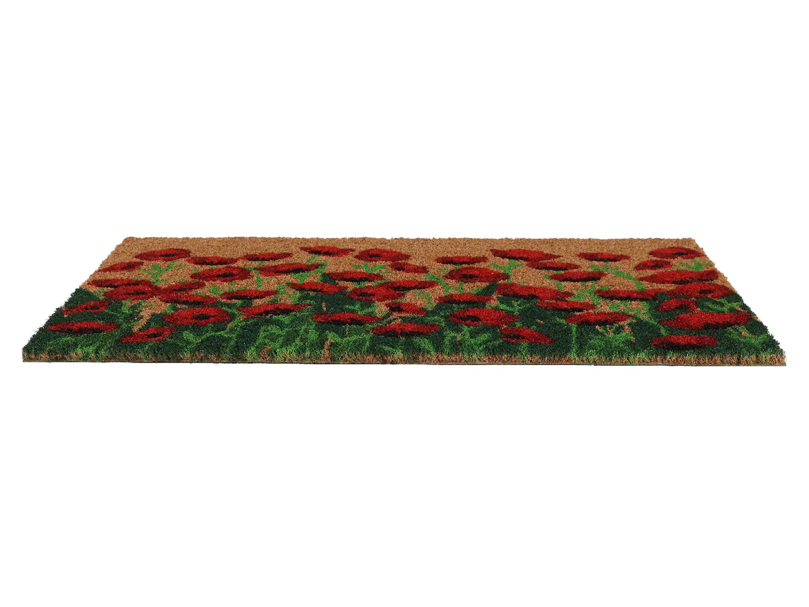 DOP Rohožka kokosová Makové pole, 60x40x1,5cm|Esschert Design