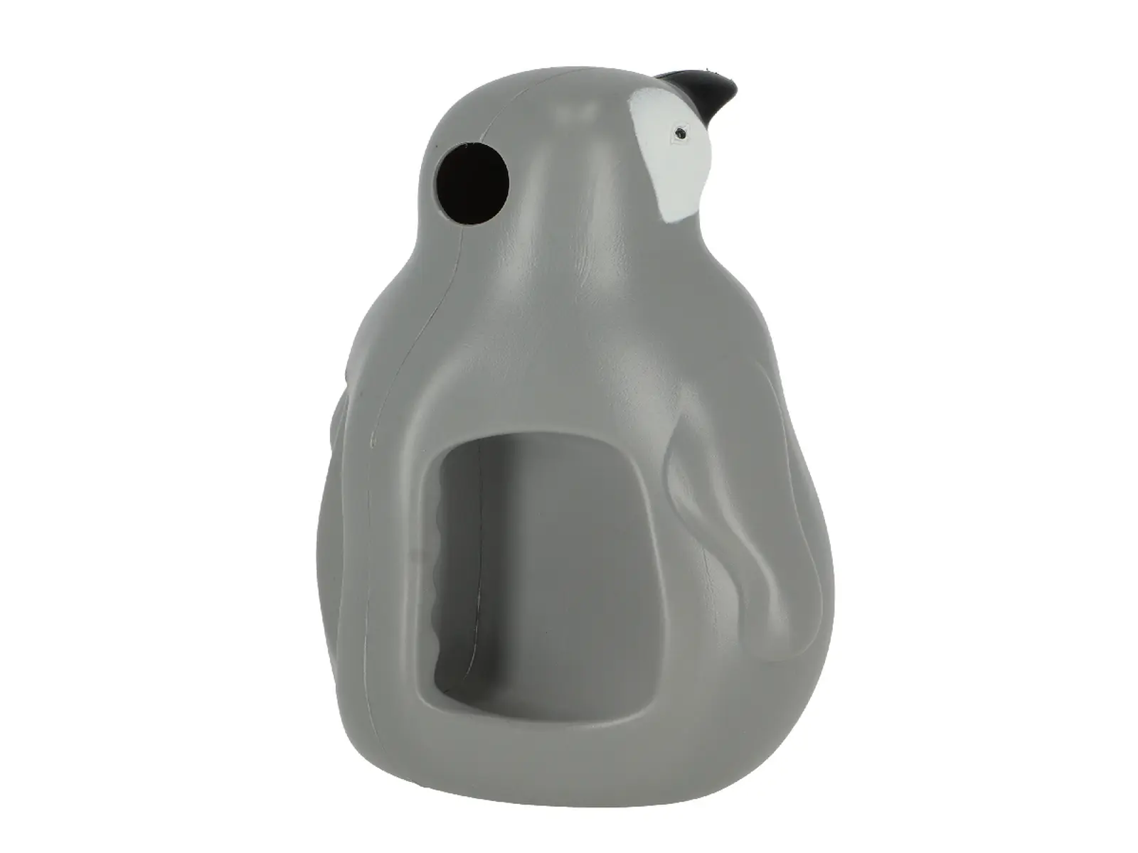 Konvička tučňák PINGUEE, plast, 1,4L, šedá|Esschert Design