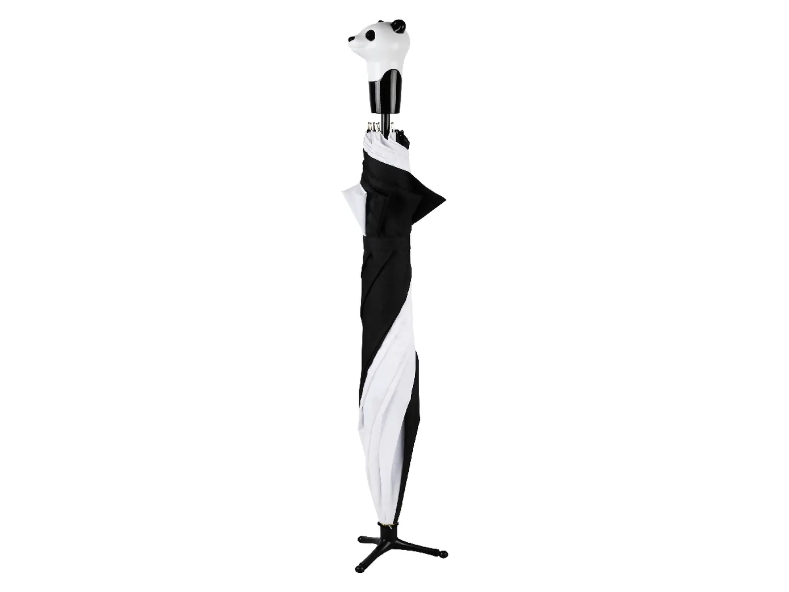 Deštník PANDA, 102x80cm, bílá/černá (DOPRODEJ)|Esschert Design