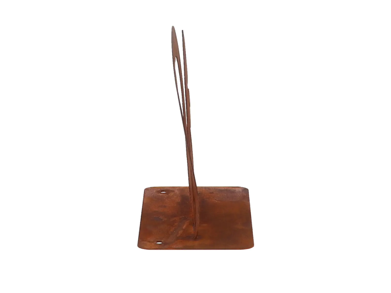 Dekorace RUST na podstavci, veverka, kov, 23x8x20cm|Esschert Design