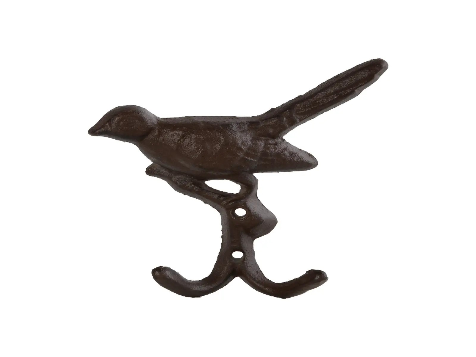 Dvojháček PTÁČEK, litina, 14x4x15cm, hnědá (DOPRODEJ)|Esschert Design