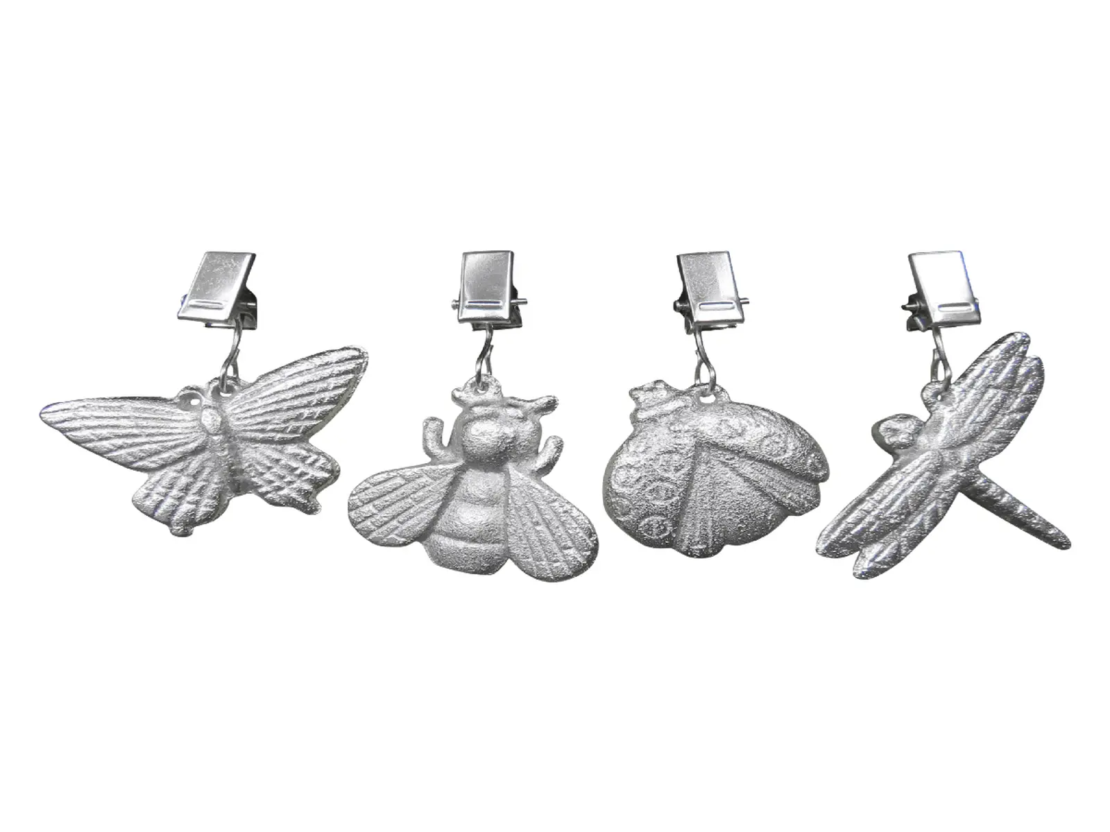 Závaží na ubrus GARDEN, litina, stříbrná, 5x1x7cm, balení obsahuje 8ks!|Esschert Design