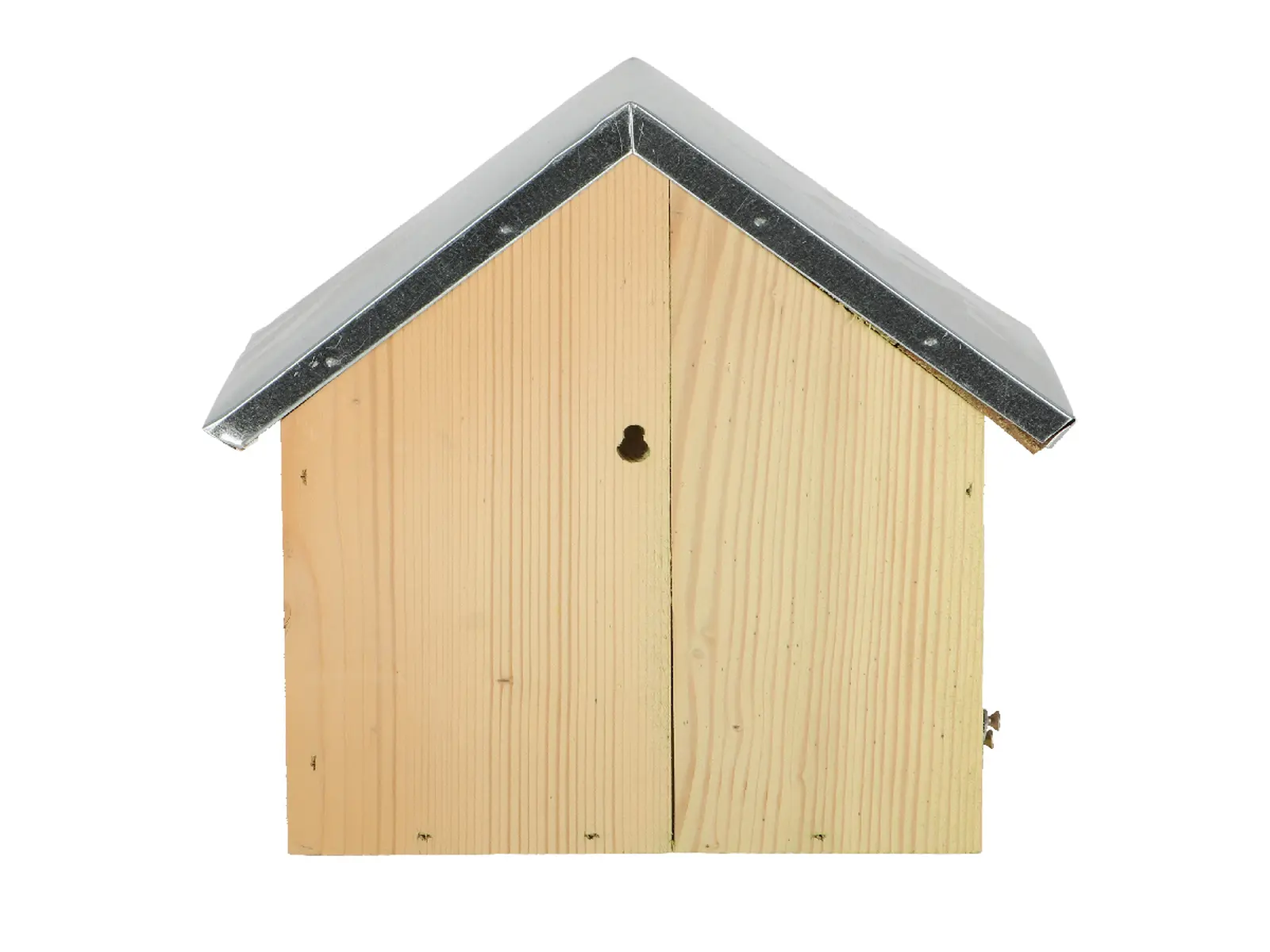 Budka pro veverku SQUIRREL HOUSE, se zinkovou stříškou, přírodní,25x26x29cm|Esschert Design
