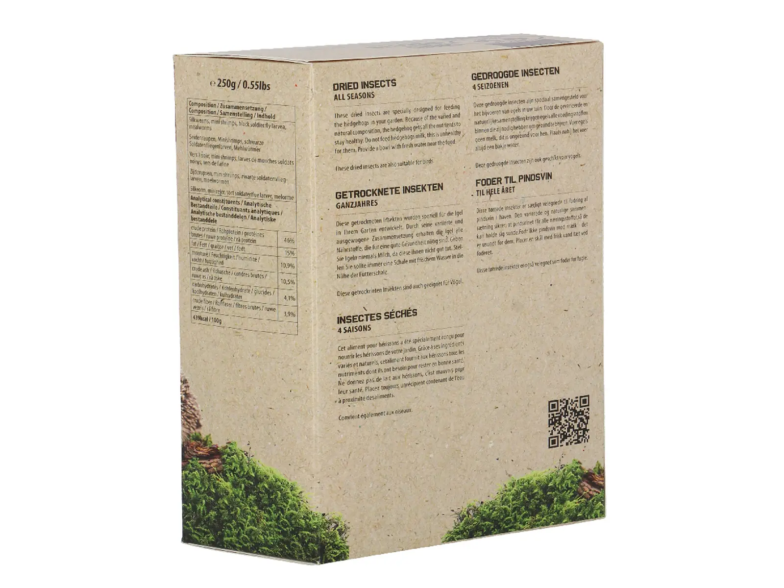 Krmení pro ježky - sušený hmyz|Esschert Design