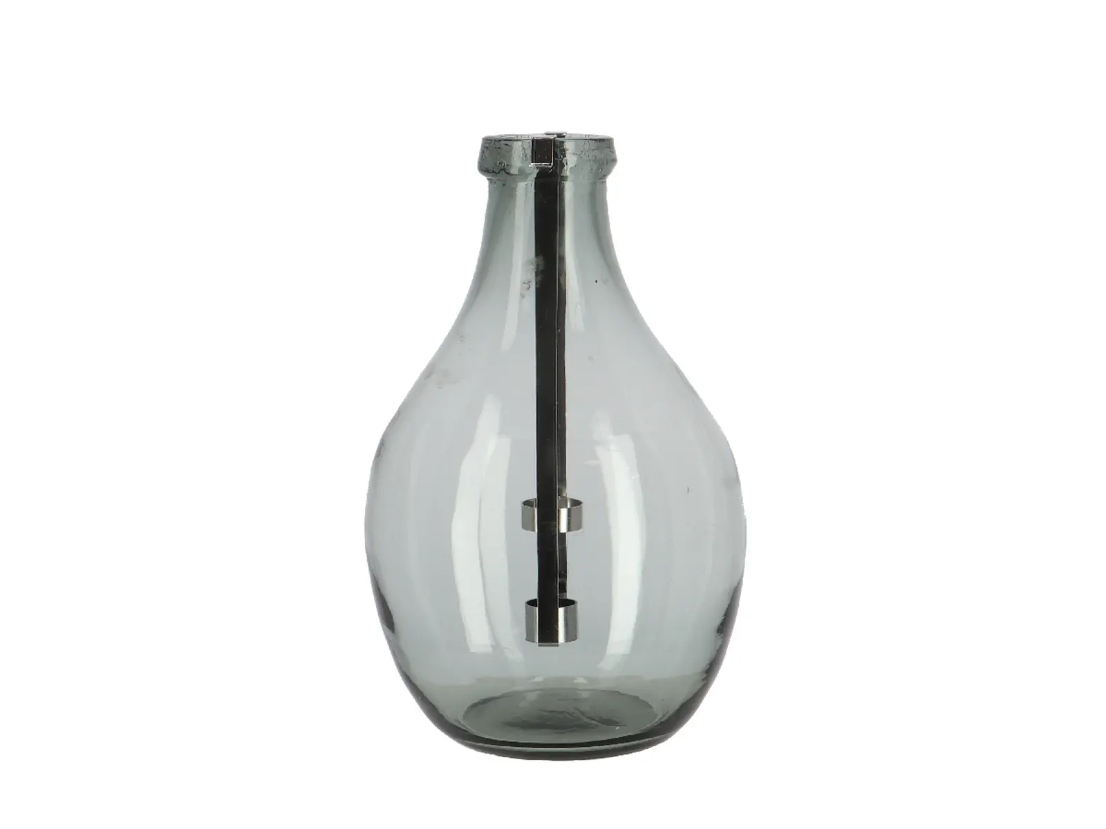 Svícen BOTTLE, čirá, pr.18x38cm|Esschert Design