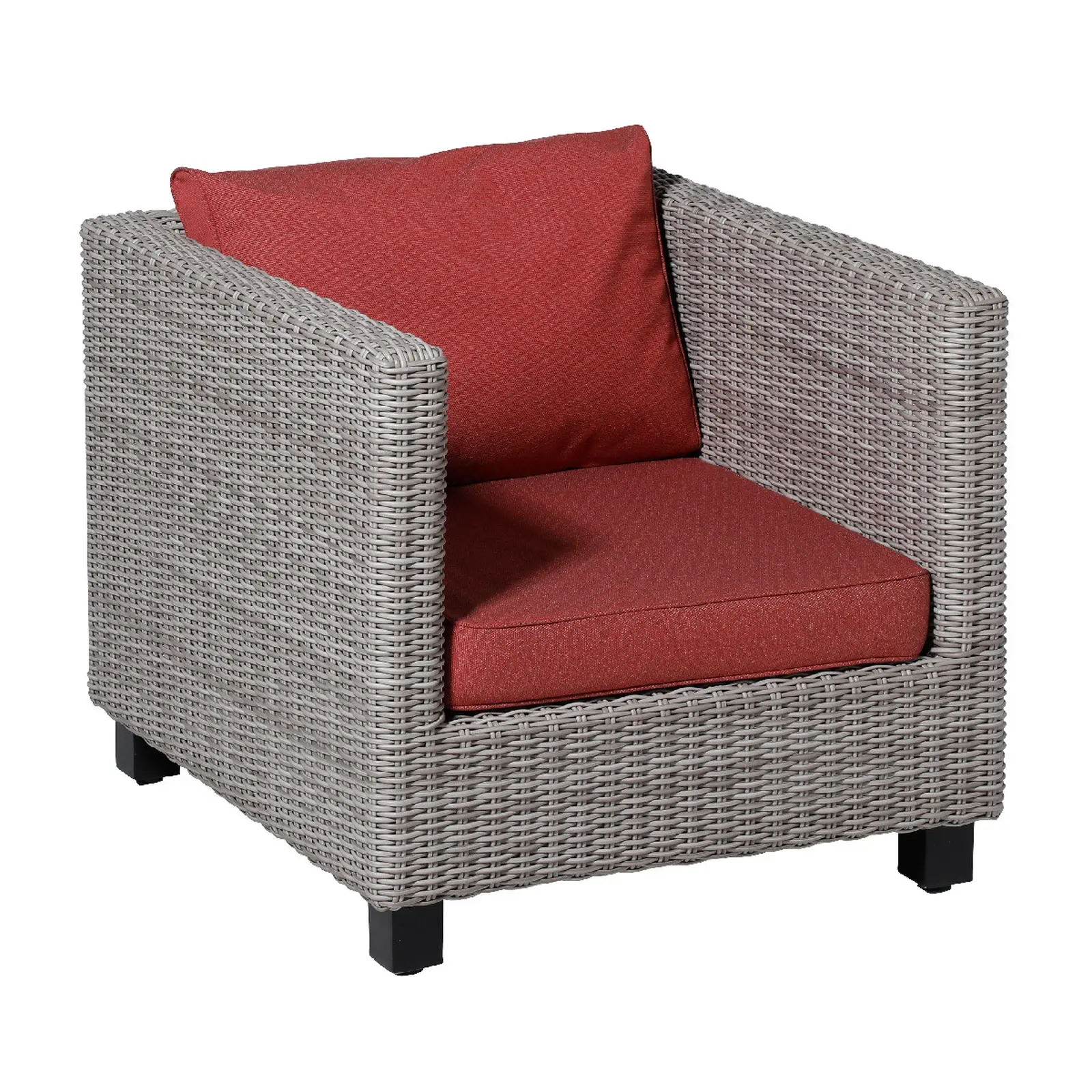 MADISON Opěrka do křesla 60x40cm, Manchester red, PROFI LINE OUTDOOR