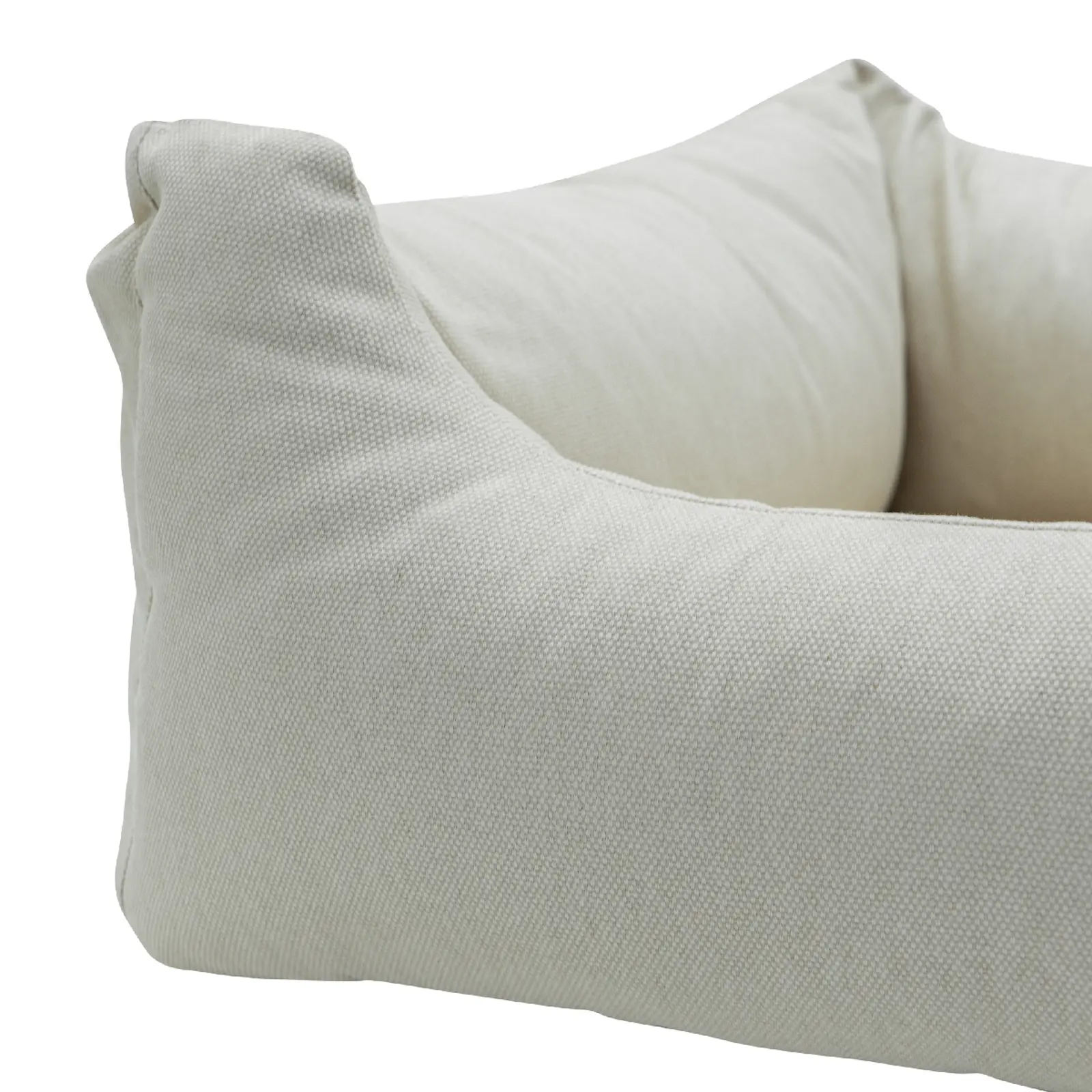 Pelíšek pro psa 100x80cm, béžová|Beige, OUTDOOR, přírodní venkovní povrch. úpr.|Madison