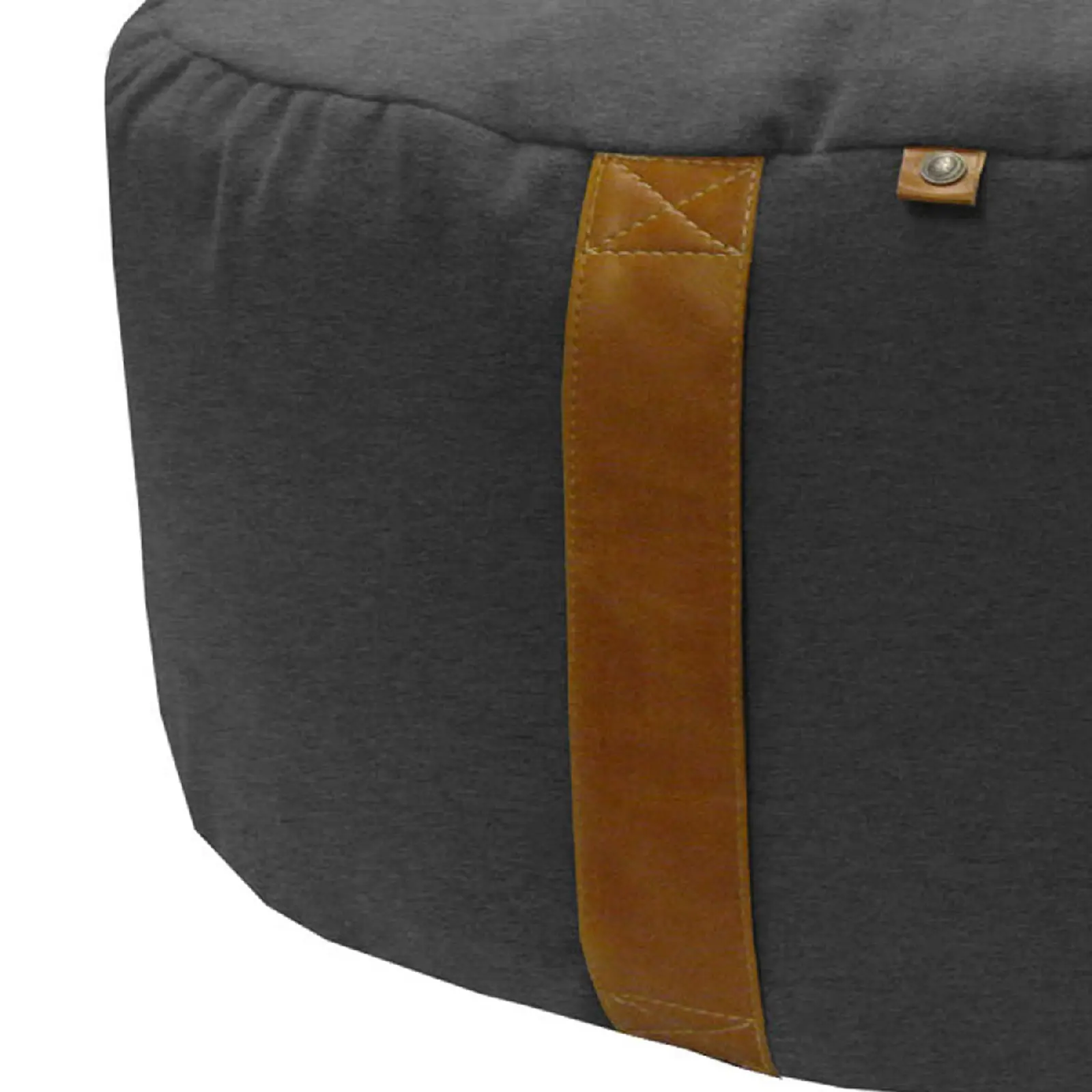 Puf 70x30cm, FELT, anthracite|Van Baal