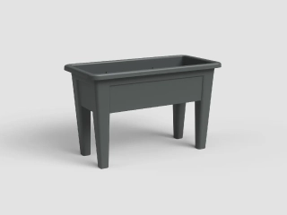 Sadbovač|box pro pěstování rostlin VENEZIA, 80cm, plast, tm.šedá|ANTHRACITE|Artevasi