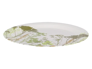 Tácek/talíř jednorázový, HERBAL, pr. 23cm, 8ks|Esschert Design