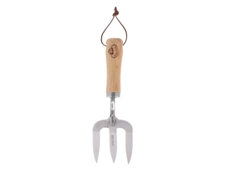 Trojzubec, dřevo + nerez 30 cm|Esschert Design