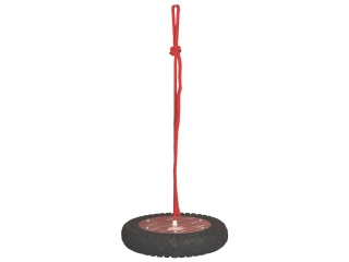 Houpačka dětská PNEUMATIKA, 41x10cm/délka lana 2 m/nosnost 200 kg!, černá (DOPRODEJ)|Esschert Design