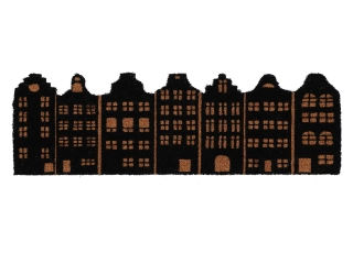 Rohožka kokosová CANAL HOUSES, 76x39x2cm|Esschert Design