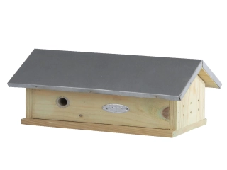 Domek pro čmeláčky BUMBLE BEE, dřevo 100% FSC, světlá hnědá, 29x17x15 cm|Esschert Design