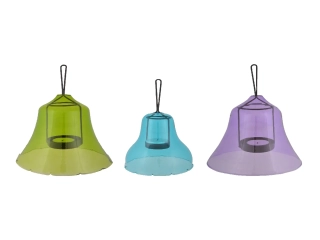 Lucerna závěsná 14 cm; 20 cm; 20 cm, balení obsahuje 3 kusy! (DOPRODEJ)|Esschert Design