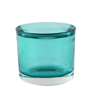 Svícen PURA, pr. 6cm, tyrkysová (DOPRODEJ)|Ego Dekor