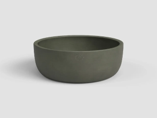 Mísa|květináč URANIA, 30cm, keramika, zelená|OLIVE GREEN|Artevasi