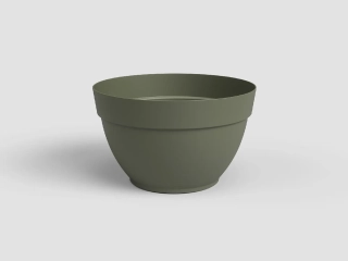Květináč CAPRI, 30cm, plast, zelená|DRY GREEN|Artevasi
