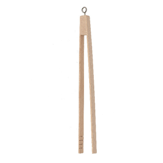 Kleště na BBQ, dřevěné, závěsné, 37cm|Esschert Design