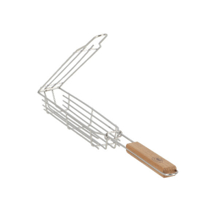 Držák na zeleninu BBQ, dřevo/kov, závěsný, 49cm|Esschert Design