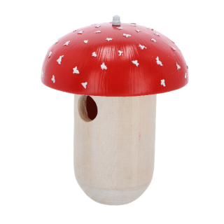 Budka pro Střízlíka MUCHOMŮRKA, 18x14x23cm|Esschert Design