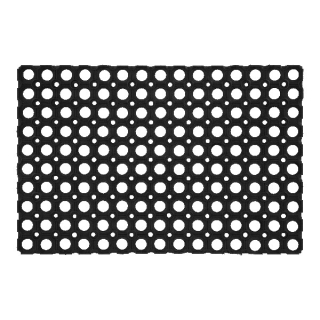 Rohožka gumová RINGS, 60x40x1,3cm|Esschert Design