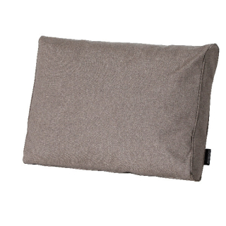 MADISON Opěrka do křesla, šedo-hnědá|Oxford taupe OUTDOOR, 60x43cm|Mediterranean Lifestyle