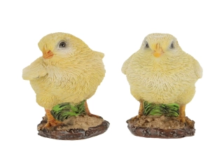 Zvířátka a postavy OUTDOOR TRUE TO NATURE Kuřátko, 9cm, žlutá, (balení obsahuje 2 kusy!)|Esschert Design