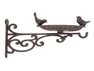 Konzolka s krmítkem pro ptáčky 24x35x25cm|Esschert Design