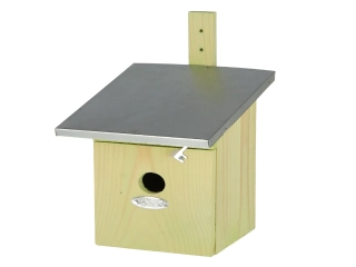 Budka BEST FOR BIRDS pro Sýkorku koňadru, 17x33cm, dřevěná, přírodní|Esschert Design