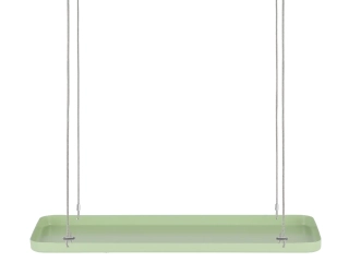 Závěs na květiny WINDOW DRESSING, okenní 38x15cm, zelená|Esschert Design