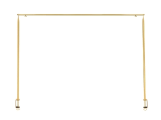 Konzolka stolní se svorkou 117,7-211,5cm, zlatá (DOPRODEJ)|Esschert Design